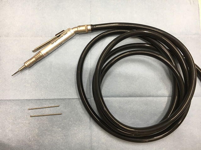 エアー式ドリルの写真