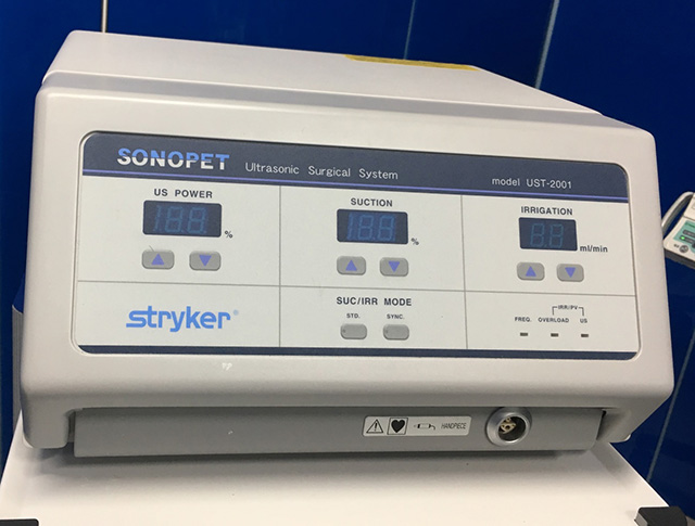 超音波手術器械の写真